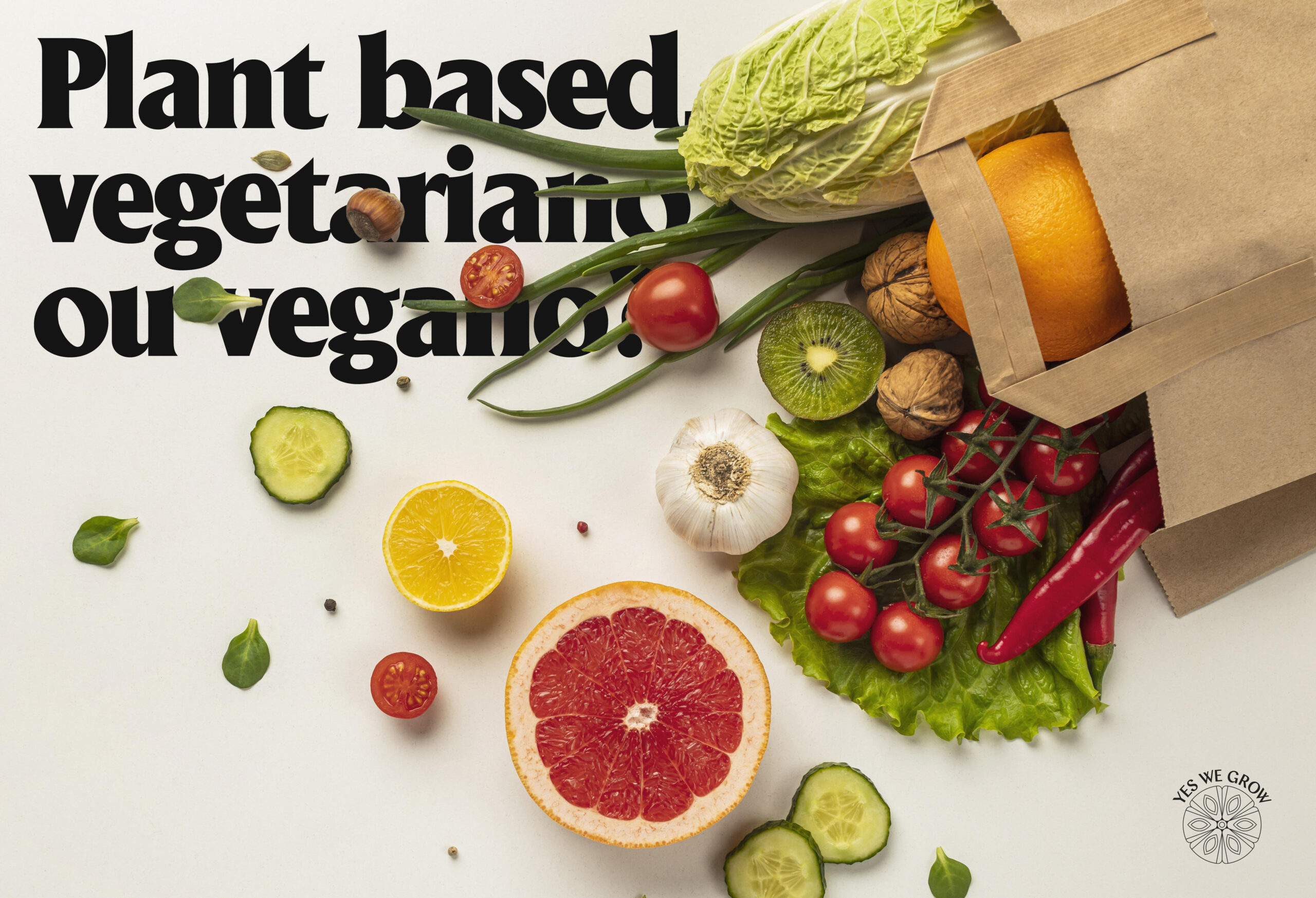 Entenda as diferenças entre plant-based, vegetariano e vegano